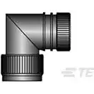 TE Connectivity-HEX40-KC-90-15-A5-2 Backshells Shrink Boot Adapters 90° 15 Shell Size Electroless Nickel Stainless Steel