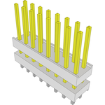 Conn Board Stacker HDR 16 POS 2.54mm Solder ST Top Entry Thru-Hole Bulk
