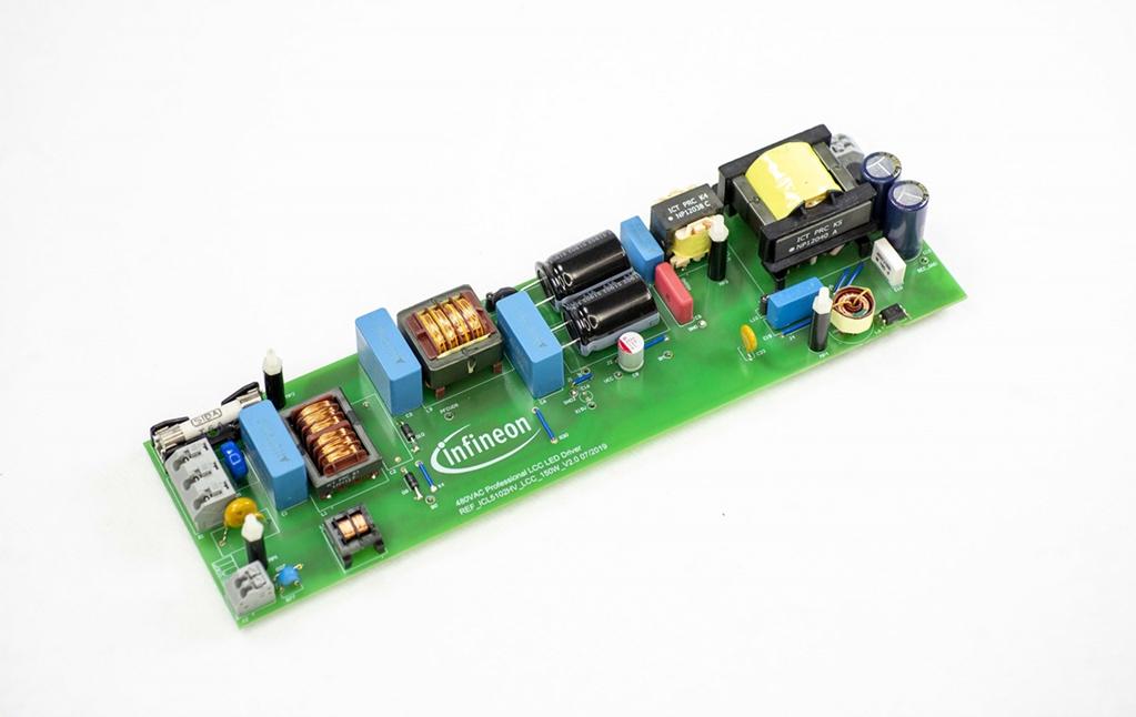Infineon Technologies AG-REFICL5102HVU150WTOBO1 Kit e schede di sviluppo gestione della potenza LCC LED driver Demonstration Board