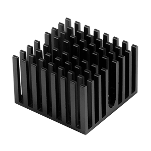 Same Sky (formerly CUI Devices)-HSB17-404025 Dissipateur thermique Heat Sink Passive BGA Pin Array Adhesive Aluminum 6063-T5 2.1°C/W Black Anodized