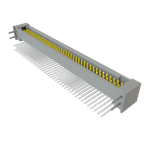 Conn Shrouded Header HDR 80 POS 1.27mm Solder RA Side Entry Thru-Hole TIGER EYE™ Tube