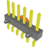 Conn Unshrouded Header HDR 6 POS 2mm Solder RA Side Entry SMD T/R