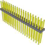 Conn Unshrouded Header HDR 40 POS 2mm Solder ST Top Entry Thru-Hole Bulk