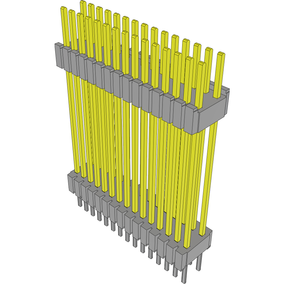 Samtec-DWM-15-61-S-D-784 Steckverbinderleisten und Leiterplattenbuchsen Conn Board Stacker HDR 30 POS 1.27mm Solder ST Thru-Hole Tube