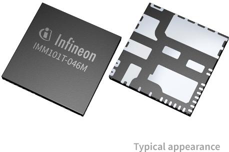 Infineon Technologies AG-IMM101T046MXUMA1 Contrôle de mouvement du moteur iMOTION™ Smart IPM integrating MCE 2.0 motor controller and three phase inverter with 600V/1.4Ω RDS(on) MOSFETs in 12x12 mm PQFN package