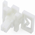 Conn Housing RCP 4Power POS 2.5mm Crimp ST Panel Mount Natural Bag