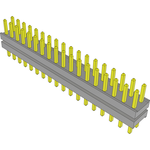 Conn Board Stacker HDR 36 POS 2mm Solder ST Top Entry Thru-Hole Bulk