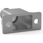 EMI/RFI Backshell 180° 9 Shell Size Electroless Nickel Aluminum