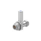 HUBER+SUHNER-3400.41.0203 RF-Steckverbinder Conn 7/16 Adapter 380MHz to 512MHz 50Ohm T Style M/F Silver