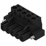 Conn Plug-in Terminal Block F 5 POS 5.08mm Screw RA Cable Mount 20A Box