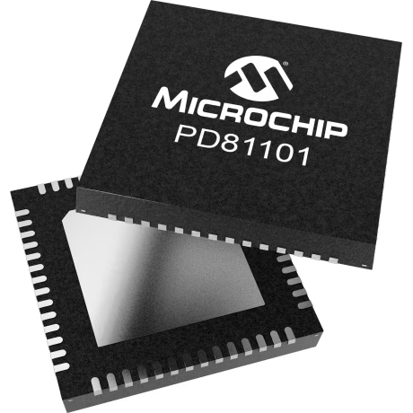 Microchip Technology-PD81101ILQ-TR-LE Contrôleurs d'alimentation via Ethernet Power Sourcing Equipment (PSE) Driver