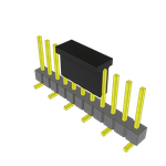 Conn Unshrouded Header HDR 11 POS 2.54mm Solder ST Top Entry SMD T/R