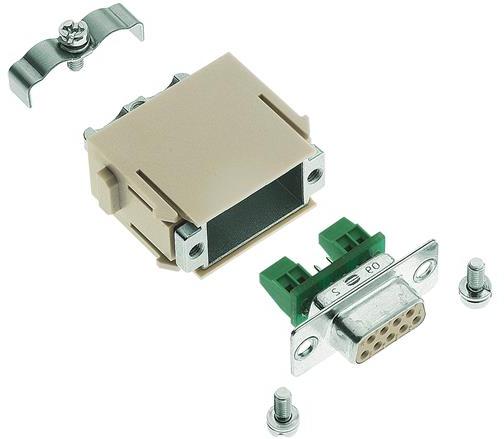 HARTING Technology Group-09140093151 Connector Other Conn D-Subminiature Module F 9 POS ST