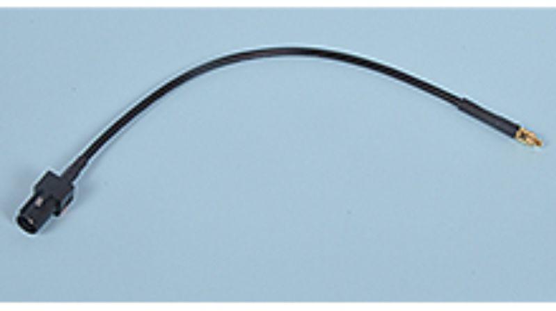 Molex-89762-9310 同轴电缆组件 FAKRA Straight Jack-to-MMCX Straight Plug Assembly, RG-174 Cable, Length 200.00mm, 50 Ohms