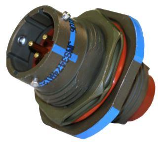 Deutsch Group-AFD54-14-15SX-6117-LC Steckverbinder, rund Conn Circular SKT 15 POS Crimp ST Jam Nut 15 Terminal 1 Port