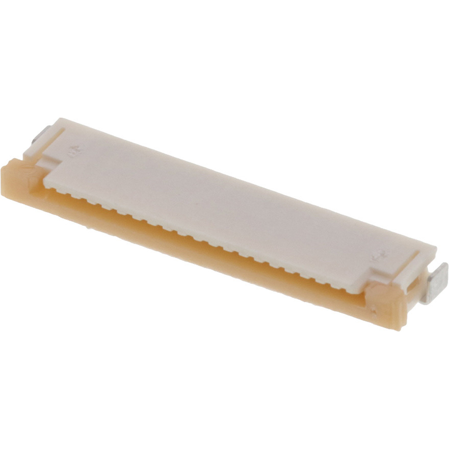 Molex-0522072033 FFC-FPC 连接器 Conn FFC/FPC Connector SKT 20 POS 1mm Solder RA SMD Easy-On T/R
