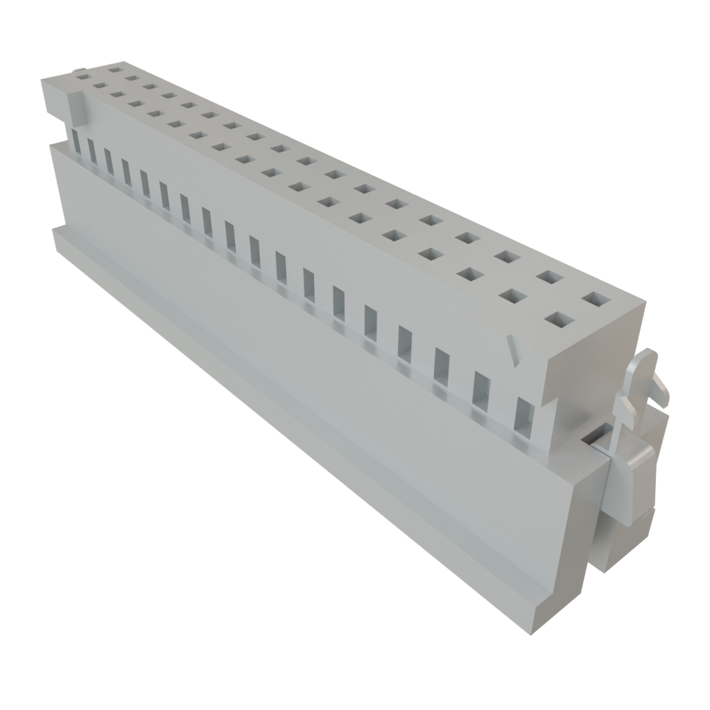 Samtec-ISD2-18-D-M Custodia filo connettore dedicato Conn Housing RCP 36 POS 2mm Crimp ST Cable Mount Black TIGER EYE™ Tube