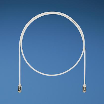 Panduit-STP28X2.5MRD null Cable Assembly 2.5m 28AWG RJ-45 to RJ-45 8 to 8 Straight to Straight Red