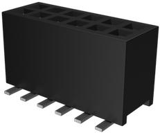 Amphenol Communications Solutions-20021321-10010C4LF Steckverbinderleisten und Leiterplattenbuchsen Conn Socket Strip SKT 10 POS 1.27mm Solder ST SMD Minitek®