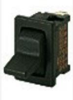 Marquardt Switches-1818.1302 Interruttore a levetta Switch Toggle N.O./N.C. SPDT Flat Lever Quick Conn 6A 250VAC 93.21VA Panel Mount with Snap-In