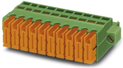 PHOENIX CONTACT-1883417 Steckverbinder, Klemmenblöcke Conn Terminal Block F 8 POS 5.08mm IDT RA Cable Mount 10A