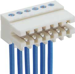 Lumberg-3521 06 K00 Steckverbinderleisten und Leiterplattenbuchsen Conn IDC Connector M 6 POS 2.5mm IDT RA Cable Mount