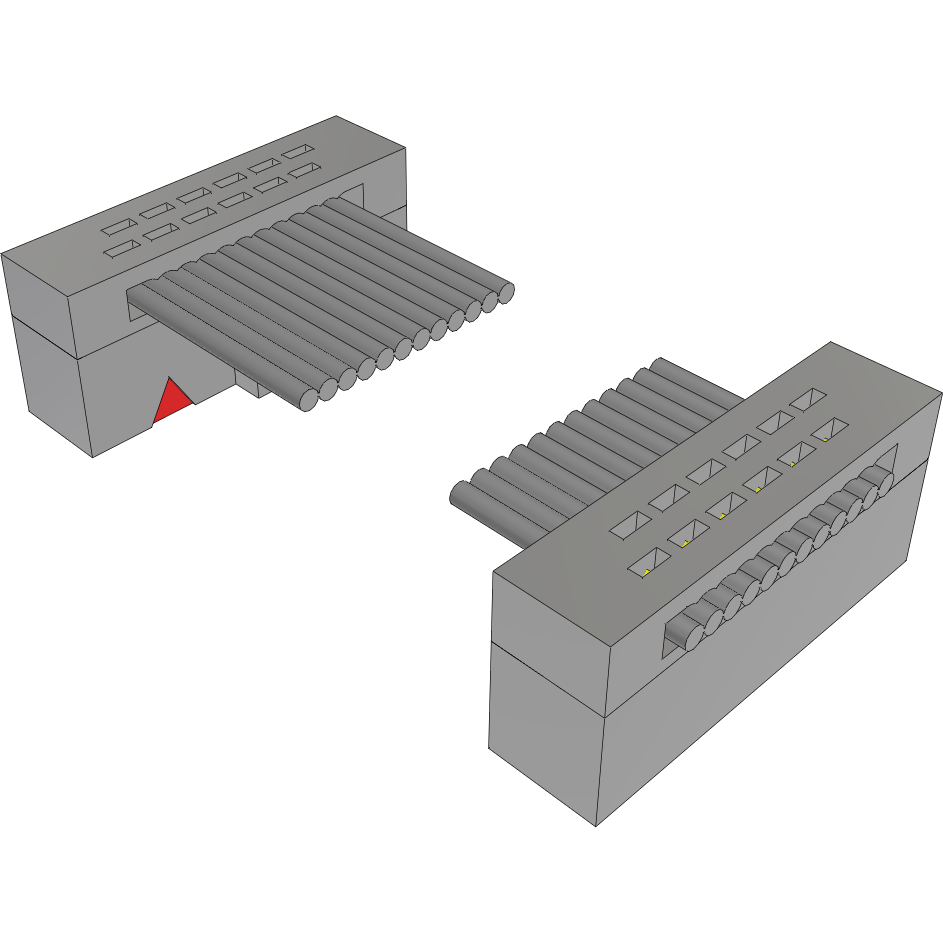 Samtec-FFSD-06-D-20.00-01-N-RN2 Assemblage de câble plat/ruban Flat IDC Cable Assembly