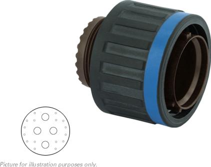 SOURIAU-8D517J20PN Steckverbinder, rund Conn Circular PIN 20 POS Crimp ST Cable Mount 20 Terminal 1 Port