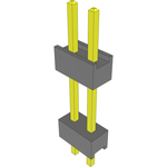 Conn Board Stacker HDR 2 POS 2.54mm Solder ST Top Entry Thru-Hole Bulk