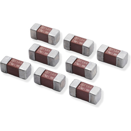 Littelfuse-46208000000 Fuses Fuse Chip Slow Blow Acting 0.8A 250V SMD Solder Pad 10.5 X 4.5 X 4.5mm Plastic T/R UL/VDE