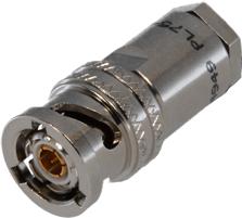 Cinch Connectivity Solutions-PL75-9 Connector RF Conn TRB 0Hz to 0.5GHz Crimp ST Cable Mount PL Gold