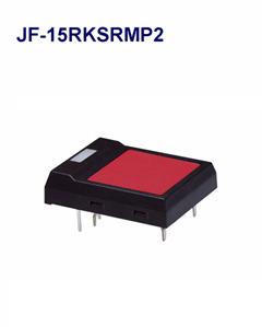 NKK Switches-JF-15RKSRMP2 Tastschalter Switch Tactile OFF (ON) SPST Flush Square Button PC Pins 0.05A 24VDC 500000Cycles 3N Thru-Hole