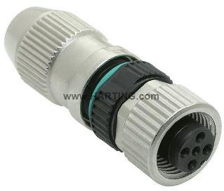 HARTING-21031122405 Steckverbinder, rund Conn M12 Circular SKT 4 POS ST Cable Mount 4 Terminal 1 Port HARAX®