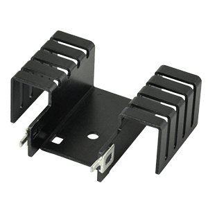 Same Sky (formerly CUI Devices)-HSS-B20-05H Kühlkörper Heat Sink Passive TO-220 Horizontal Thru-Hole Aluminum 1050 Black Anodized