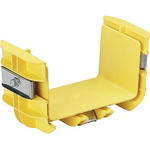 Wiring Ducts Fiber Runner Coupler Acrylonitrile Butadiene Styrene Yellow