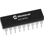 MCU 8-bit PIC RISC 896B Flash 5V 18-Pin PDIP Tube
