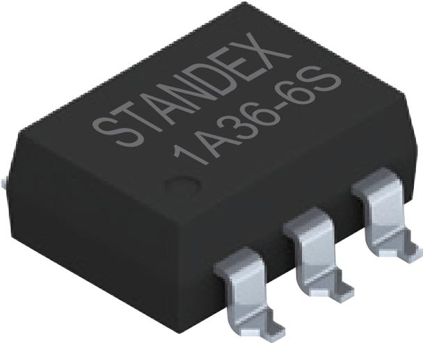 Standex-Meder Electronics-SMP-1A36-6ST Halbleiterrelais Solid State Relay 50mA 1.5V DC-IN 2.5A 60V AC/DC-OUT 6-Pin SMD Tube