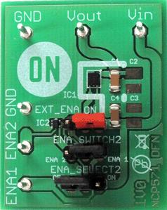 onsemi-NCP571MN10TBGEVB Power Management Development Boards and Kits Power Management Development Board