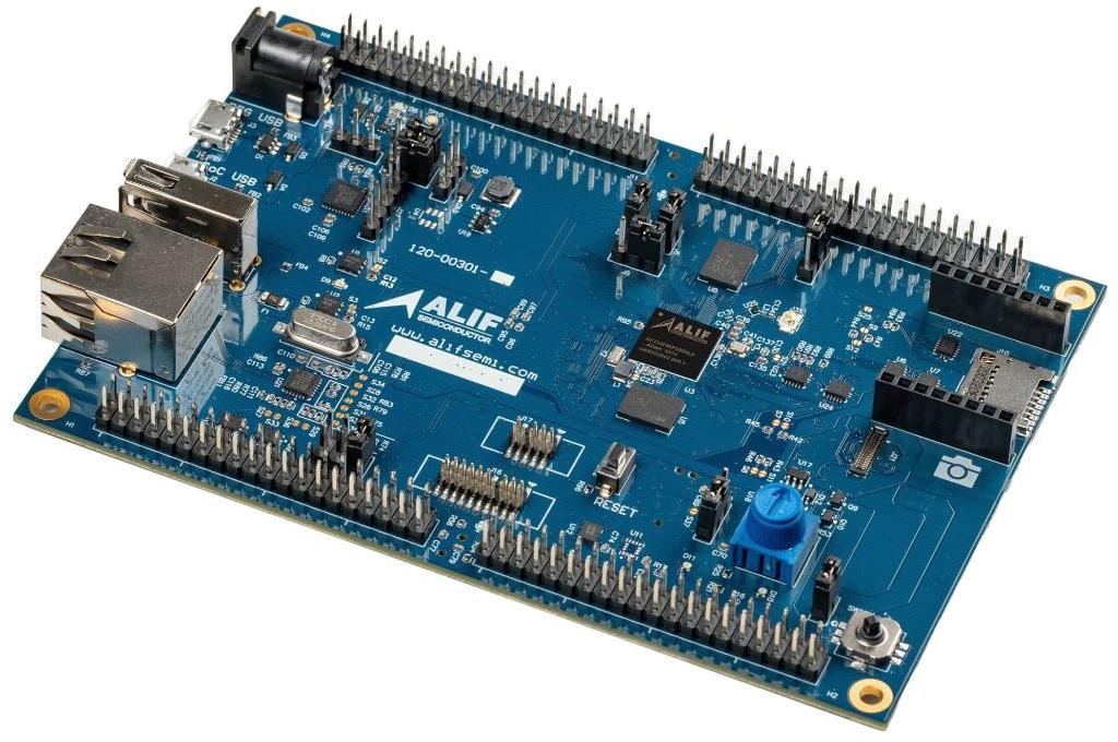 Alif Semiconductor-DK-E7 Eingebettete Systementwicklungsboards und -kits Microcontroller Evaluation Kit