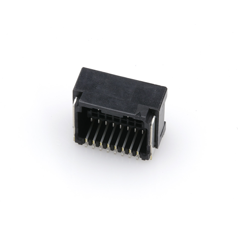 Molex-5054481651 Cabezales del conector y receptáculos PCB Conn Wire to Board HDR 16 POS 1.25mm Solder RA Side Entry SMD T/R