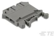 TE Connectivity-2271678-4 Connector Terminal Blocks Conn Terminal Block F 3 POS 5.1mm Screw DIN Rail 20A/Contact