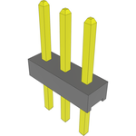 Conn Unshrouded Header HDR 3 POS 2mm Solder ST Top Entry Thru-Hole Bulk