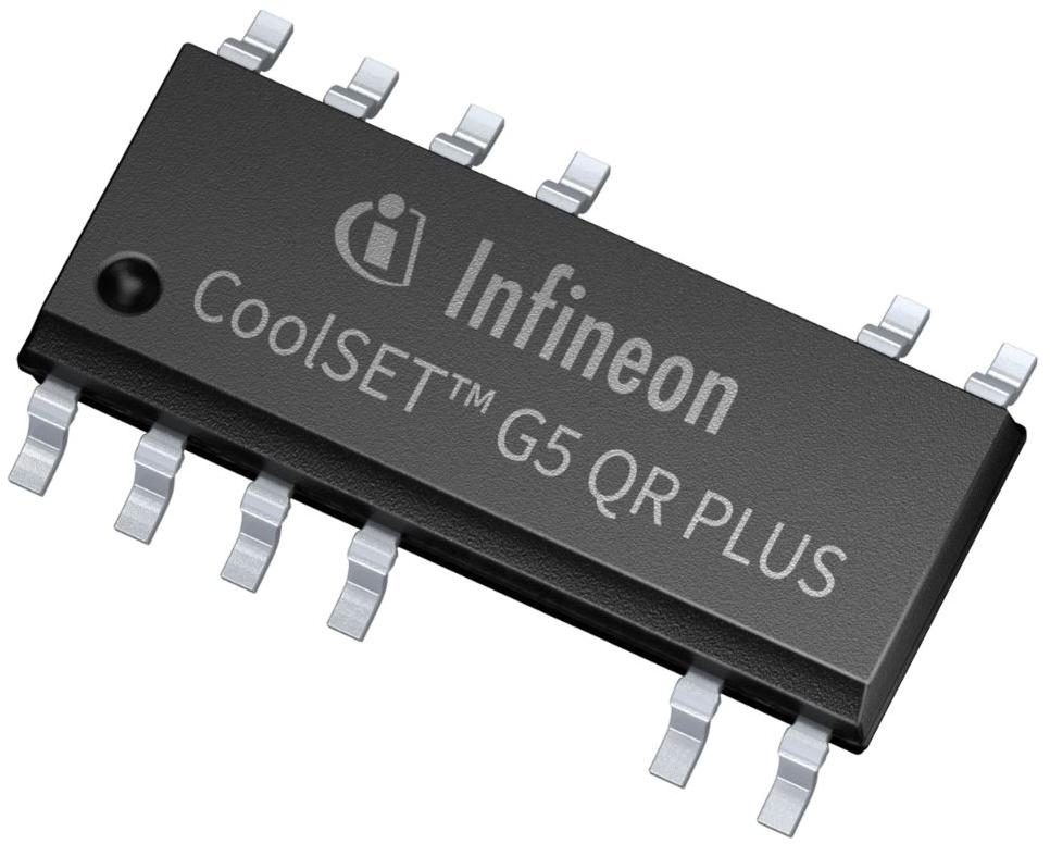 Infineon Technologies AG-ICE5QR0680BG1XUMA1 AC-DC-Umschaltkonverter AC to DC Switching Converter Flyback 10.5V T/R 14-Pin DSO