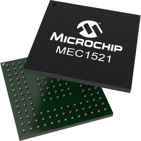 Microchip Technology-MEC1521H-B0-I/SZ-TR Contrôleur E/S I/O Controller Keyboard and Embedded Controller 144-Pin WFBGA T/R