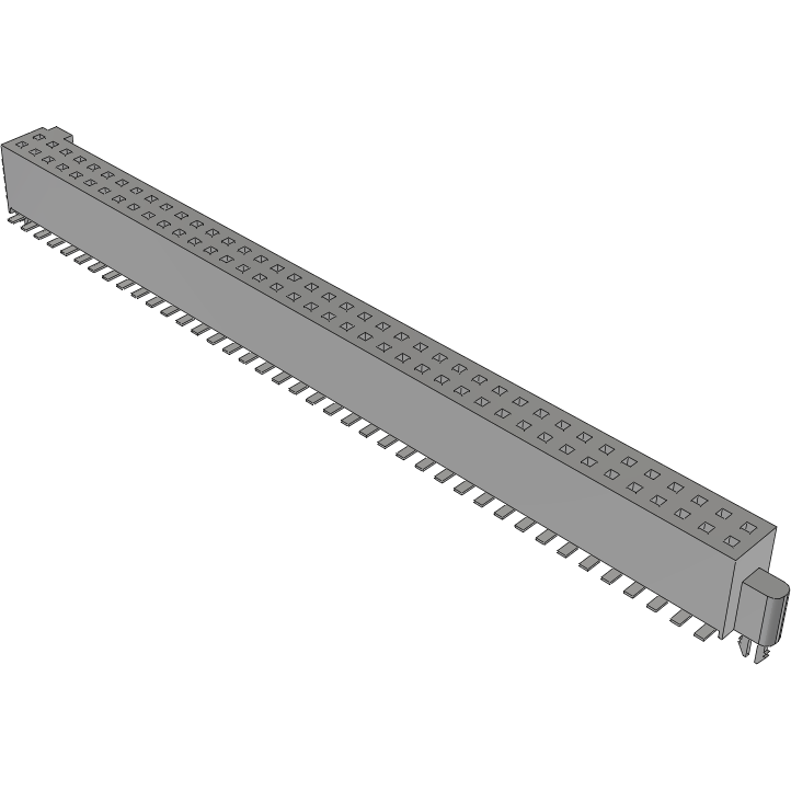 Samtec-SFM-140-02-STL-D-LC Piastre connettori e prese PCB Conn Socket Strip SKT 80 POS 1.27mm Solder ST SMD TIGER EYE™ Tube