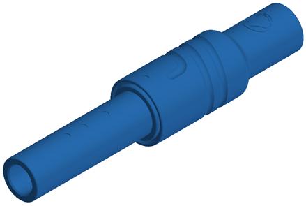 SKS Kontakttechnik-KUN S BLUE Steckverbinder, elektronisches Testgerät Conn Coupler F 1 POS Screw ST Cable Mount 1 Port