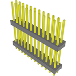 Conn Board Stacker HDR 24 POS 2.54mm Solder ST Top Entry Thru-Hole Bulk
