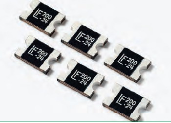 Littelfuse-2920L300DR PTC, rückstellbare Sicherung PTC Resettable Fuse 3A(hold) 5A(trip) 6VDC 40A 1.5W 20s 0.015Ohm SMD Solder Pad 2920 T/R