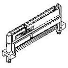 Molex-877811001 SCSI 连接器 Conn SATA RCP 15Power/7Signal POS 1.27mm Solder ST SMD 22 Terminal 1 Port Tray