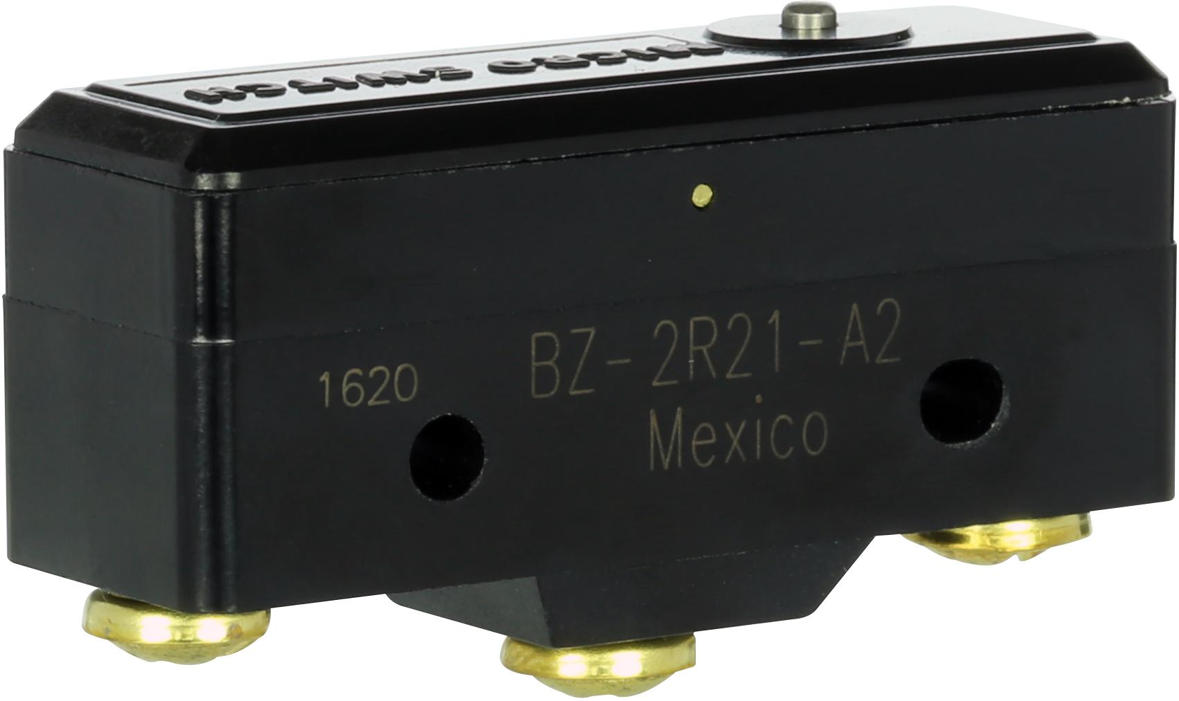 Honeywell-BZ-2R21-A2 Schnappschalter Switch Snap Action N.O./N.C. SPDT Pin Plunger 10A 480VAC 250VDC 1.39N Screw Mount Screw